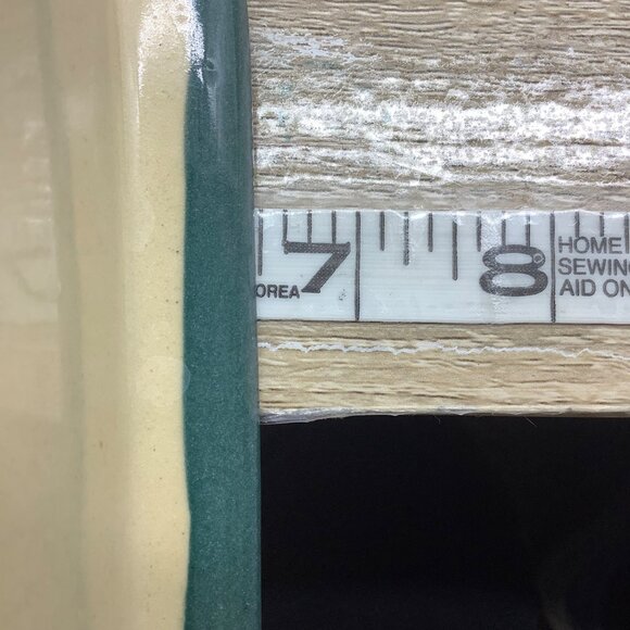 Vtg Handcrafted Hearthstone Ceramic Stoneware Bread Loaf Pan Birdhouse Design - Picture 7 of 7